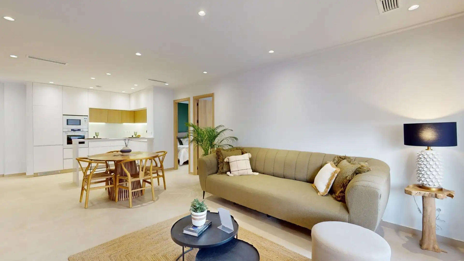 Sala de estar de Ático en venta en Guardamar del Segura con Aire acondicionado, Terraza y Balcón