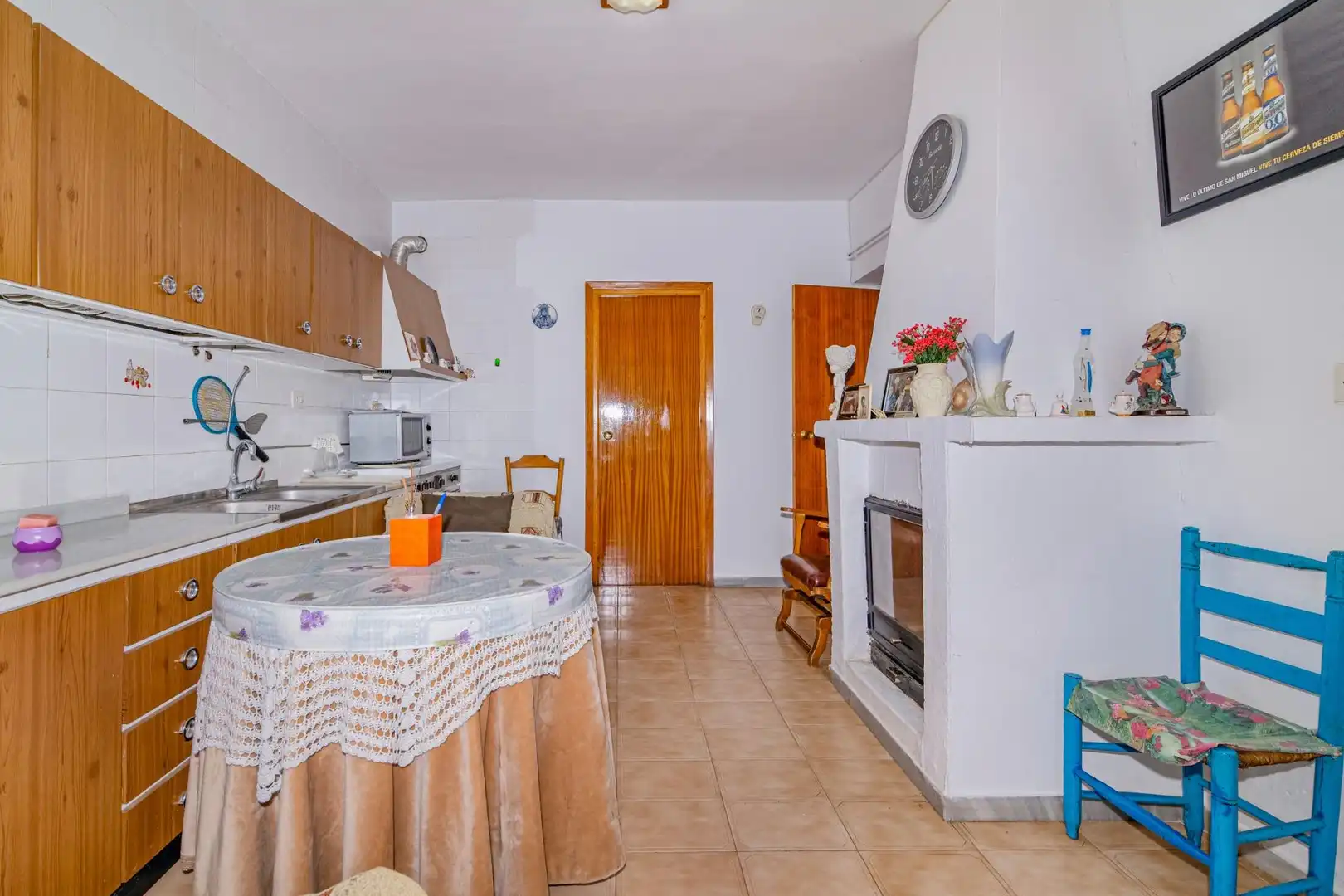 Cocina de Casa o chalet en venta en Baza con Aire acondicionado, Calefacción y Jardín privado