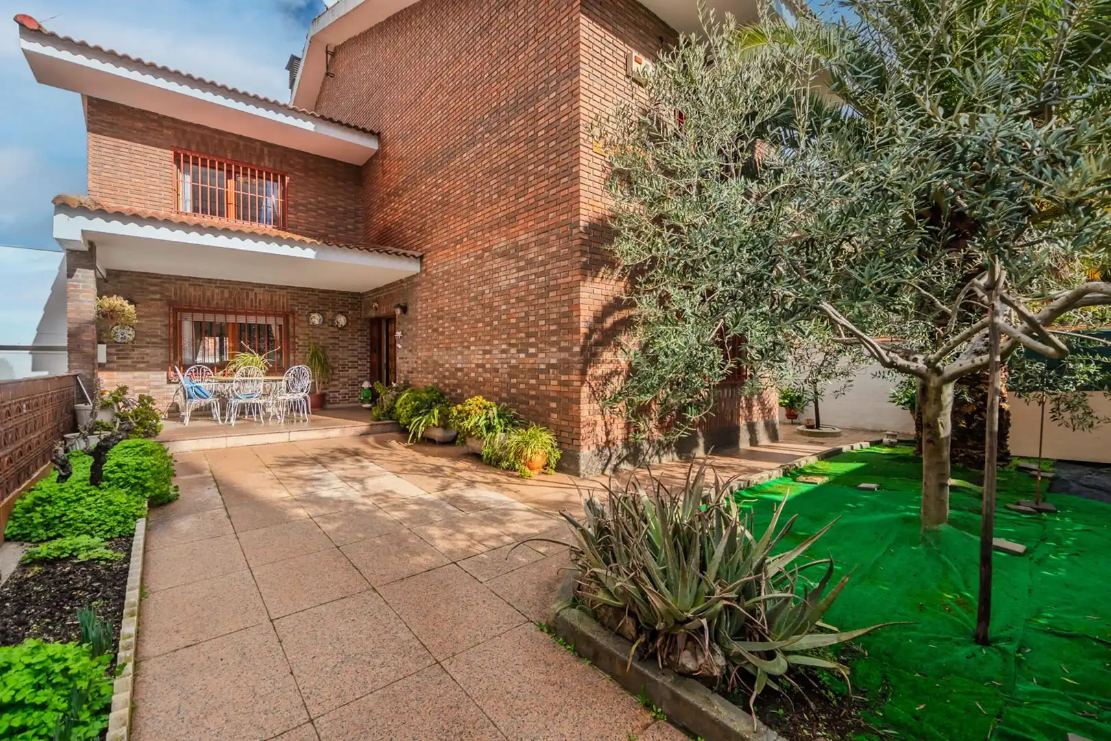 Jardí de Casa o xalet en venda en Madrid amb Calefacció, Jardí privat i Terrassa