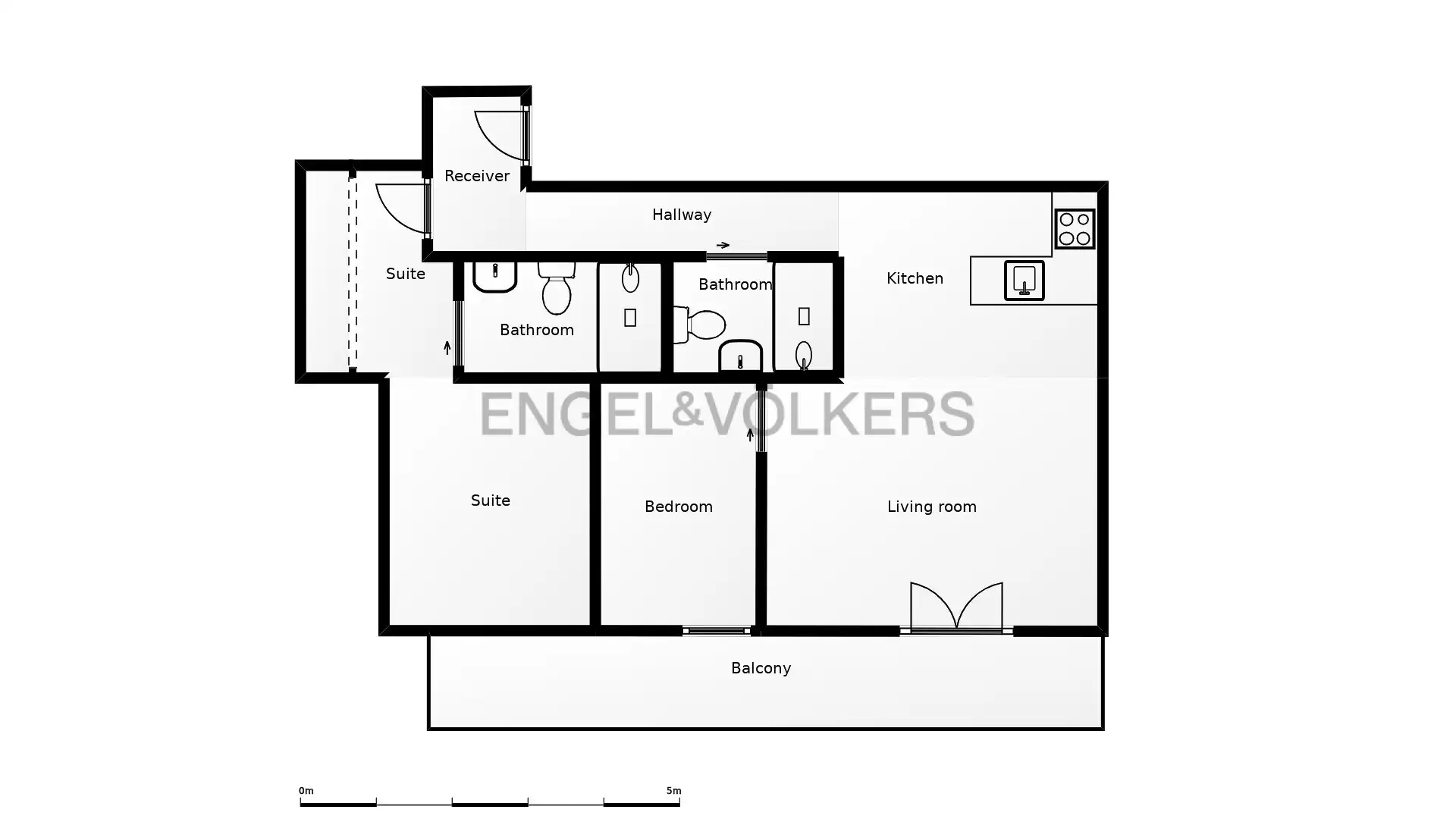 Außenansicht von Wohnung zur Miete in Madrid mit Klimaanlage, Heizung und Terrasse