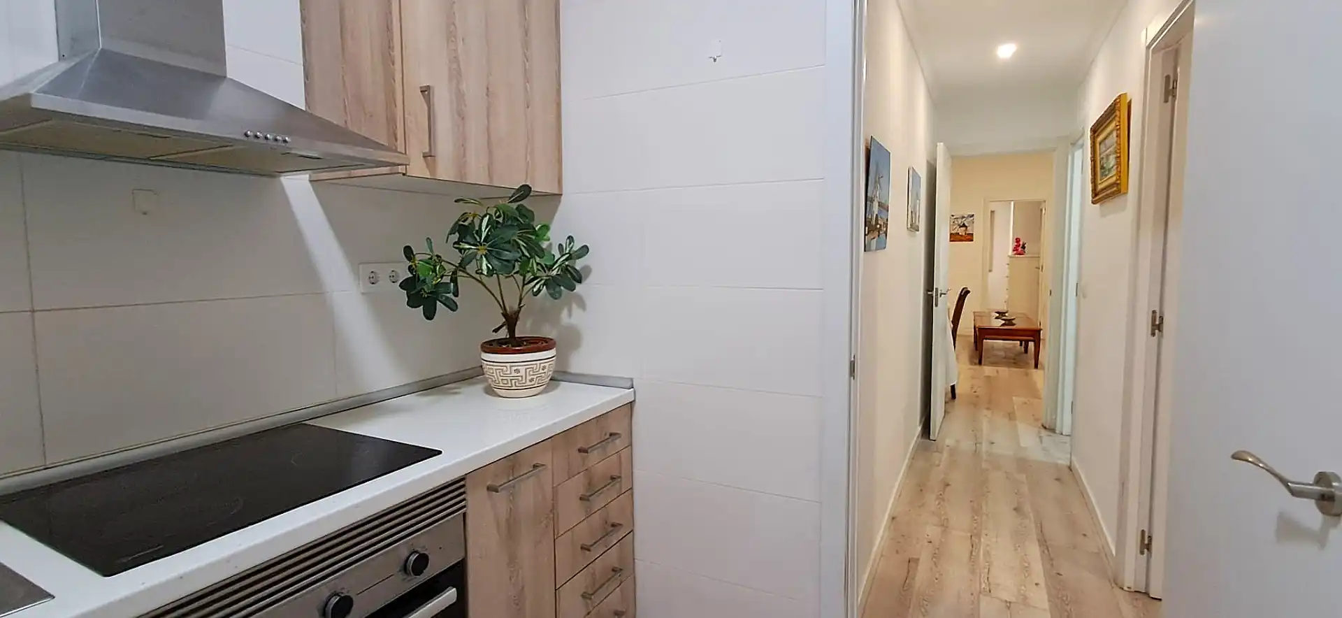 Cocina de Planta baja en venta en Cartagena con Parquet y Amueblado