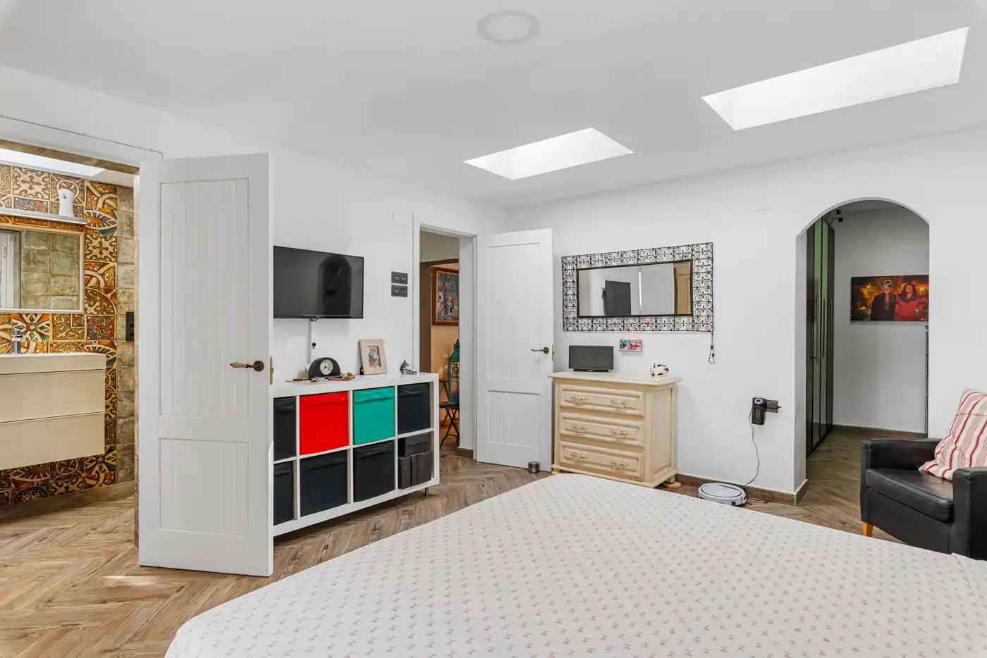 Habitación de Casa o chalet en venta en Daya Nueva con Aire acondicionado, Jardín privado y Piscina