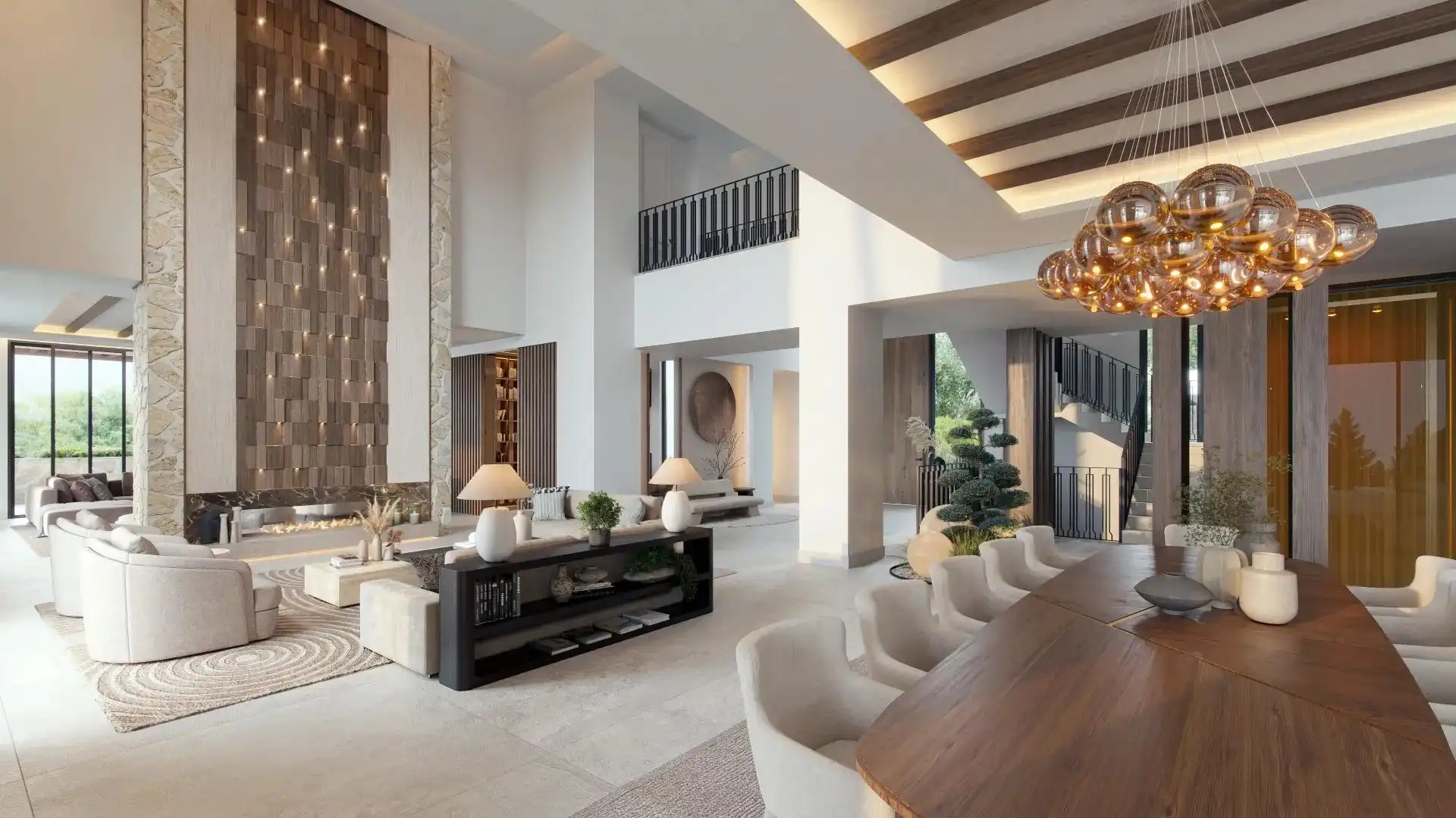 Sala de estar de Casa o chalet en venta en Benahavís