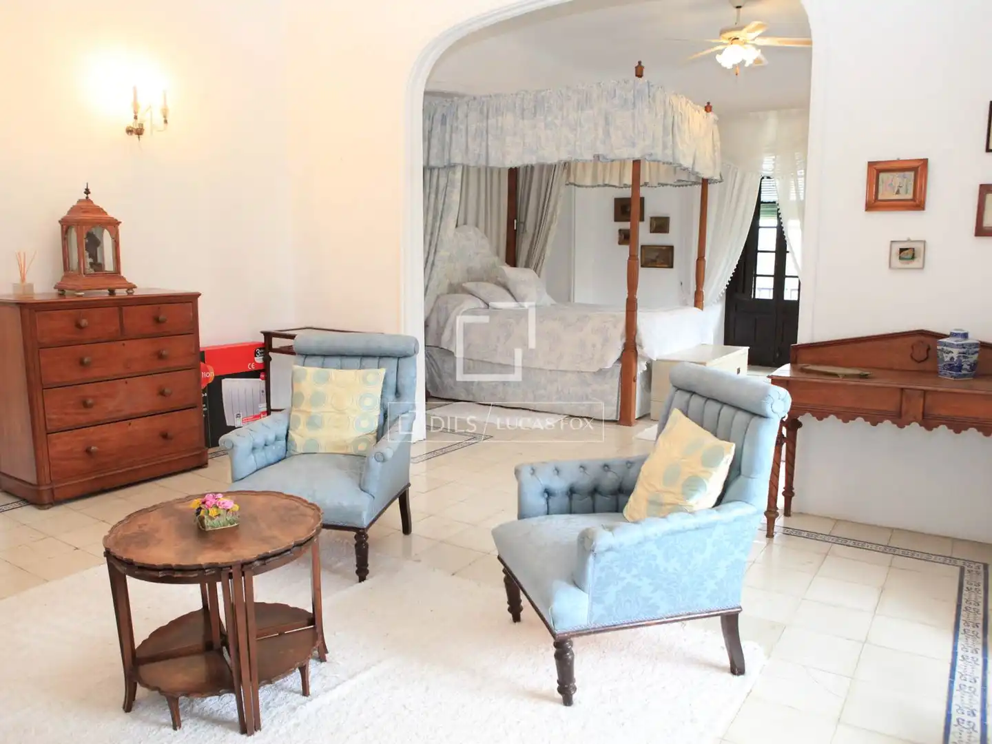 Sala de estar de Finca rústica en venta en Otívar con Aire acondicionado, Jardín privado y Terraza