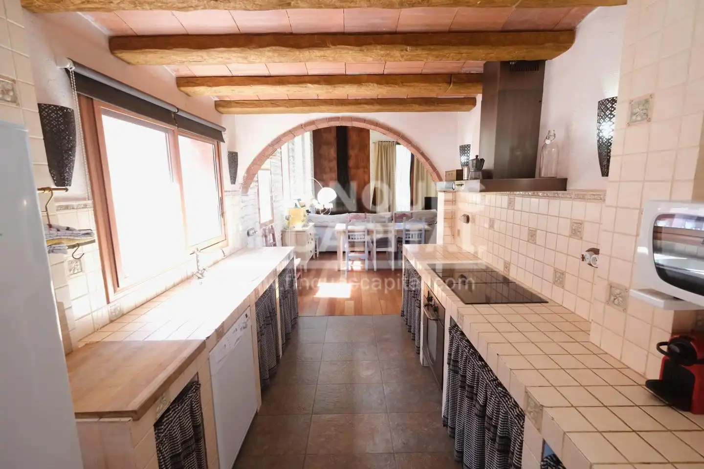 Cuina de Casa o xalet en venda en Ulldemolins amb Jardí privat i Parquet