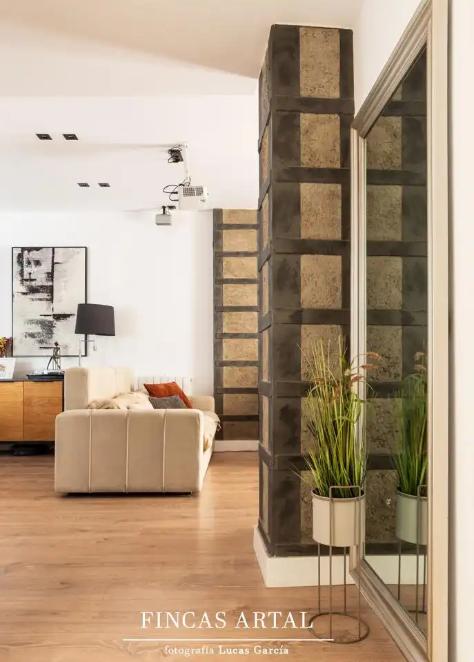 Sala de estar de Piso en venta en Zaragoza con Aire acondicionado, Calefacción y Terraza