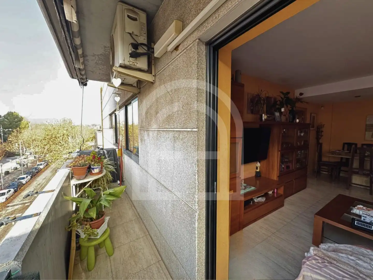 Balcony of Flat for sale in Mollet del Vallès  with Air Conditioner, Heating and Storage room