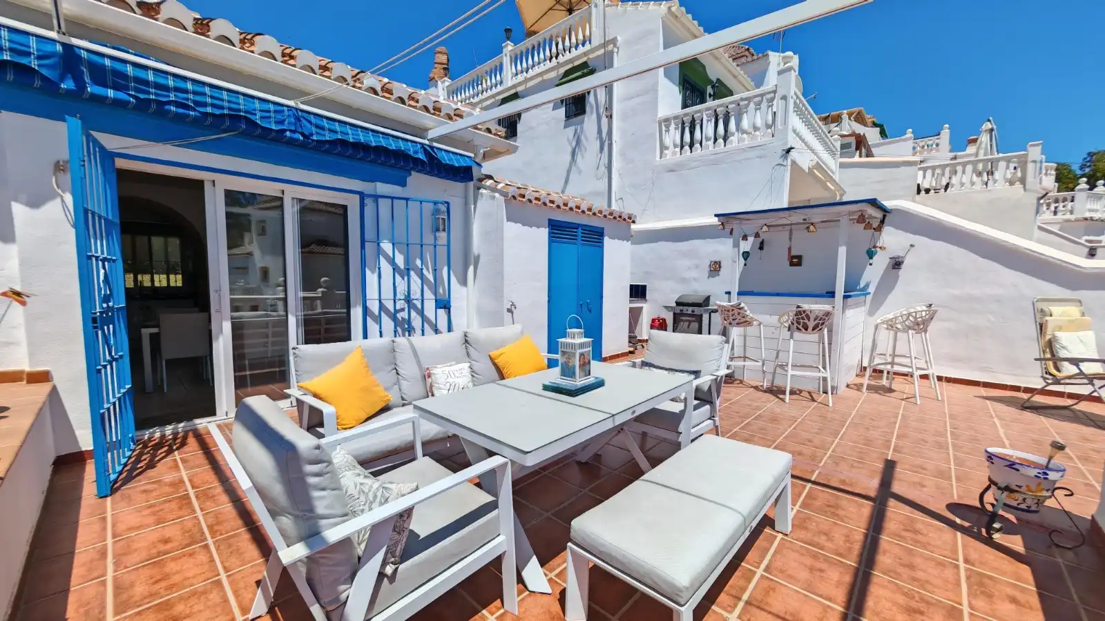 Terrassa de Casa o xalet en venda en Torrox amb Aire condicionat, Terrassa i Moblat