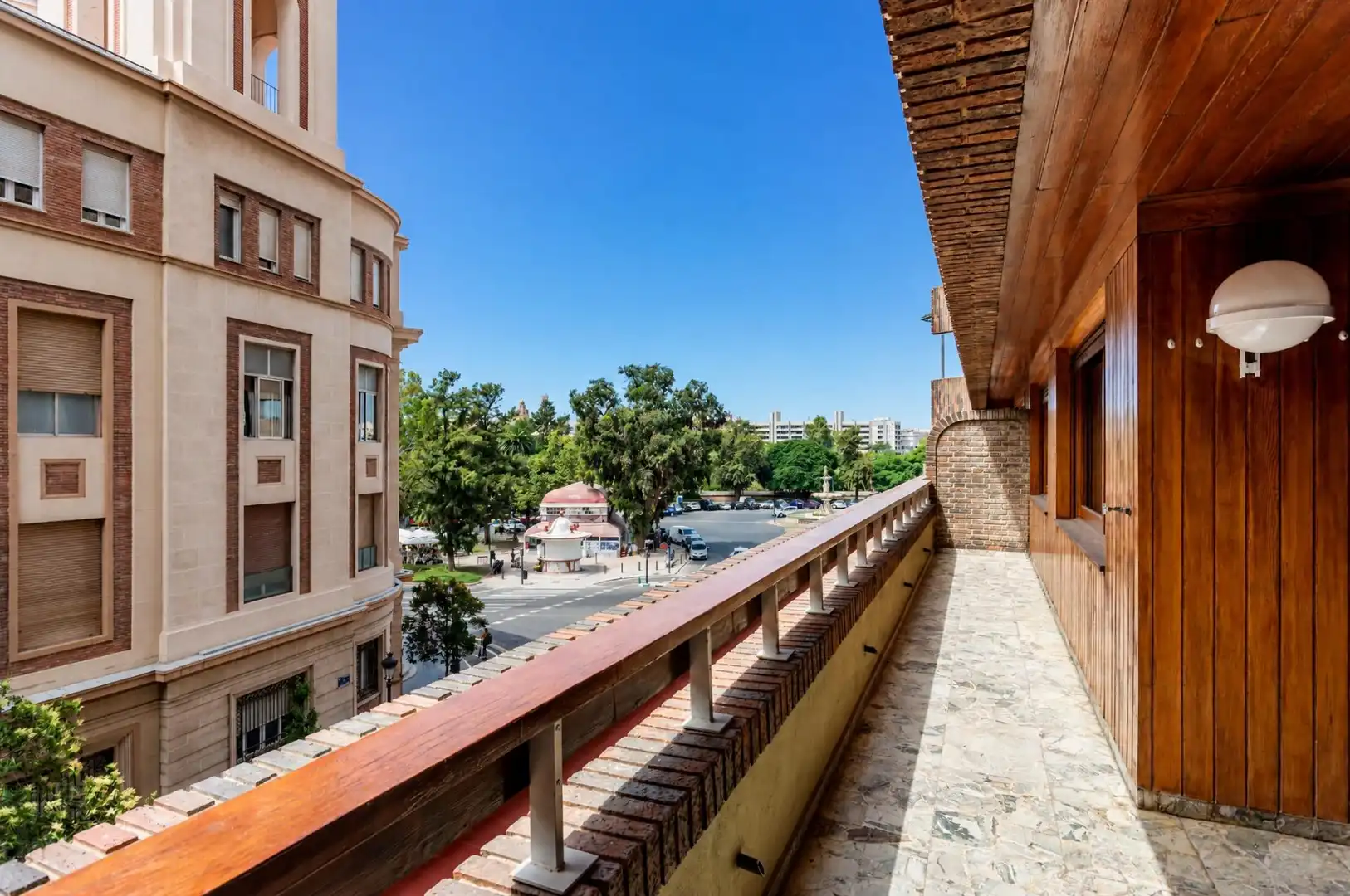 Terraza de Piso de alquiler en Valencia con Aire acondicionado, Calefacción y Terraza