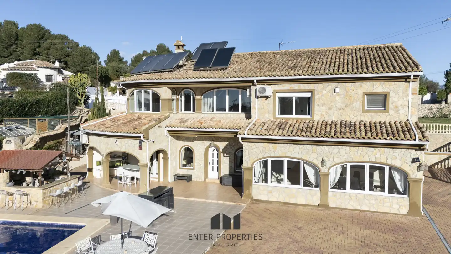 Vista exterior de Piso en venta en Moraira con Aire acondicionado, Calefacción y Piscina
