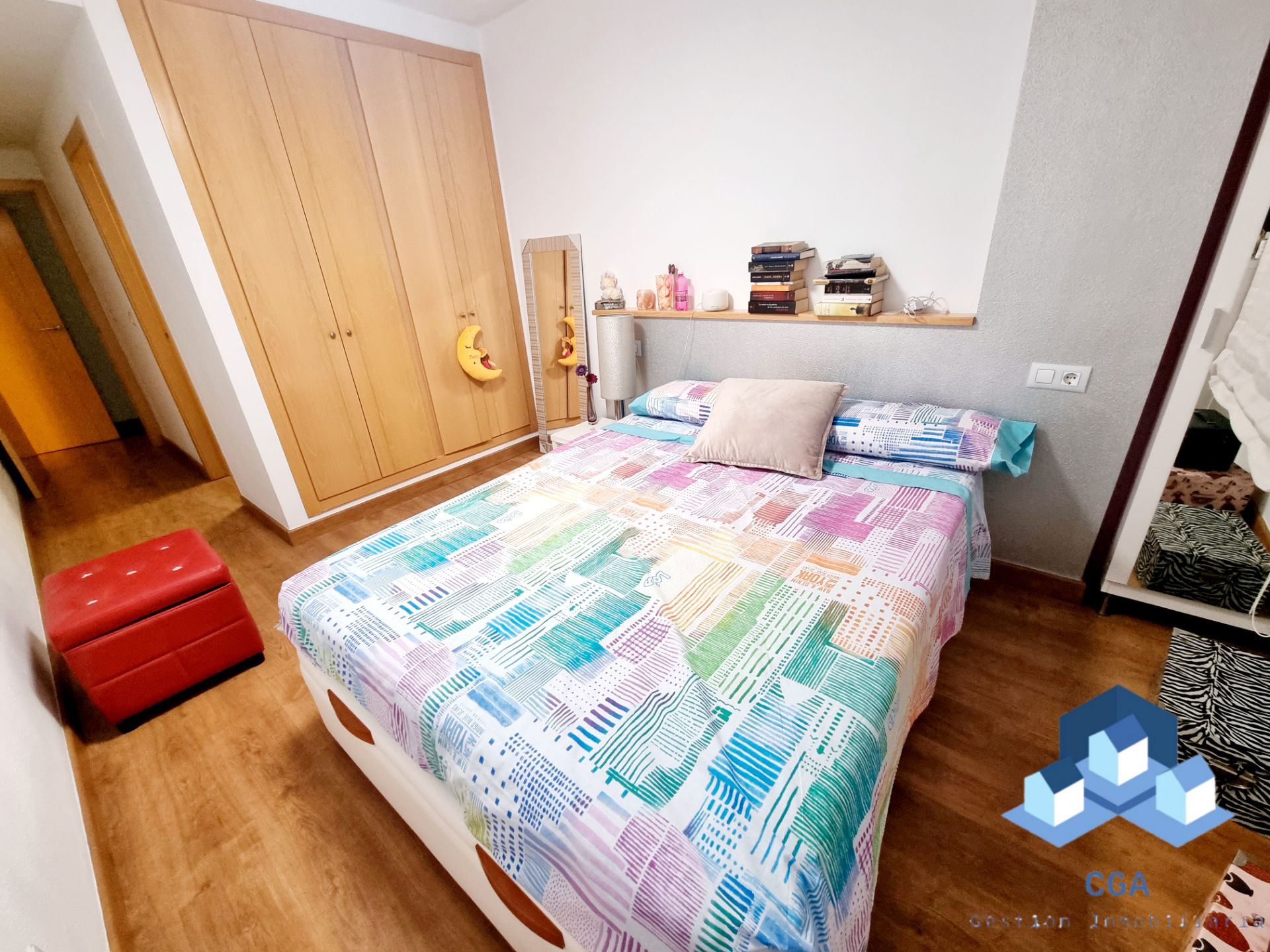 Bedroom of Flat for sale in Lorca  with Air Conditioner, Heating and Parquet flooring
