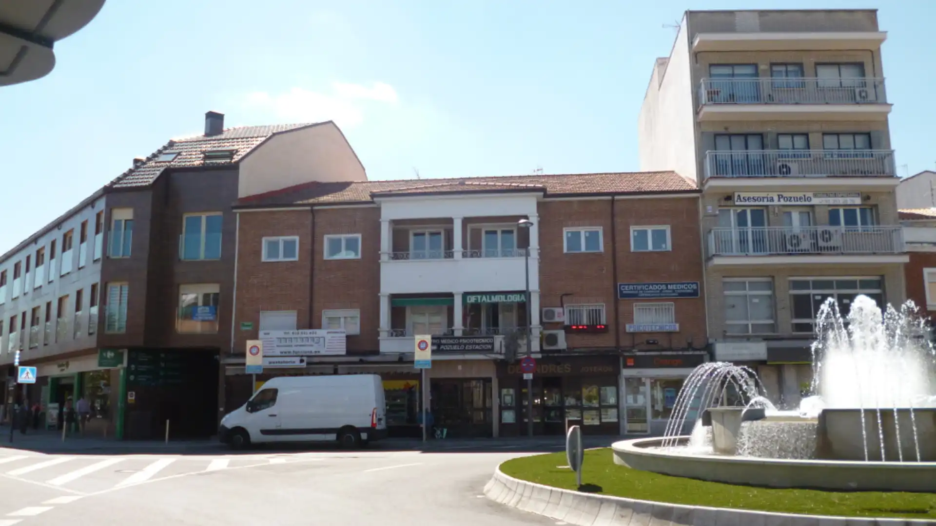 Vista exterior de Garatge en venda en Pozuelo de Alarcón amb Alarma