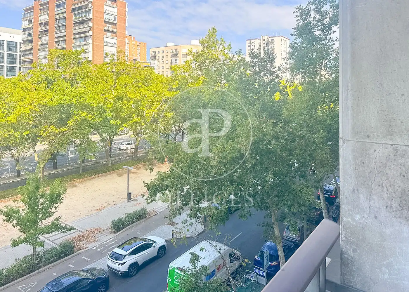 Vista exterior de Oficina de alquiler en Madrid con Aire acondicionado y Calefacción