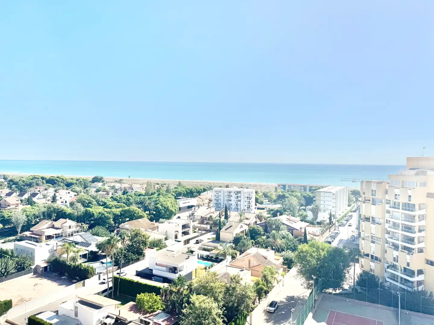 Vista exterior de Apartament de lloguer en Canet d'En Berenguer amb Aire condicionat, Terrassa i Moblat