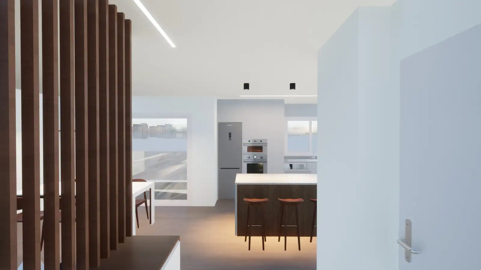 Cocina de Piso en venta en Lugo con Calefacción, Trastero y Balcón