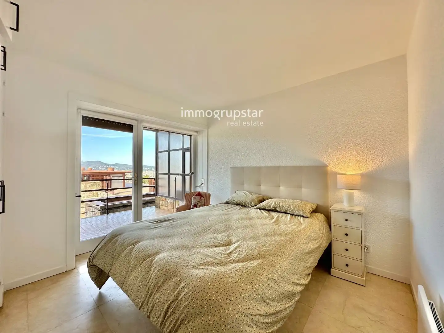 Schlafzimmer von Wohnungen zum Verkauf in Calonge i Sant Antoni mit Heizung, Terrasse und Schwimmbad