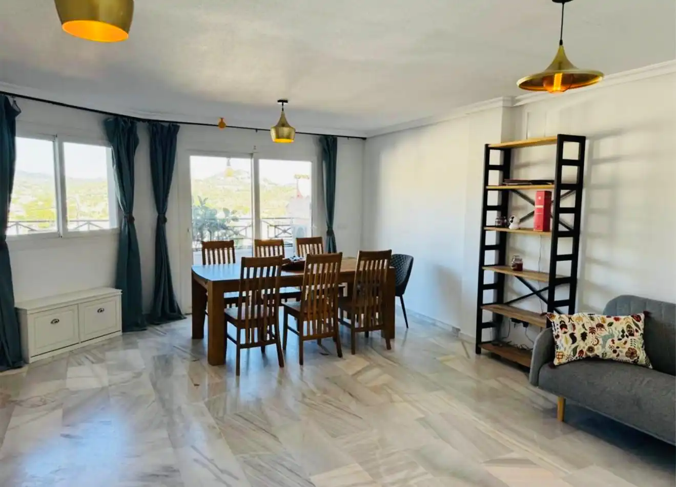 Comedor de Apartamento en venta en Calpe / Calp con Aire acondicionado, Calefacción y Terraza