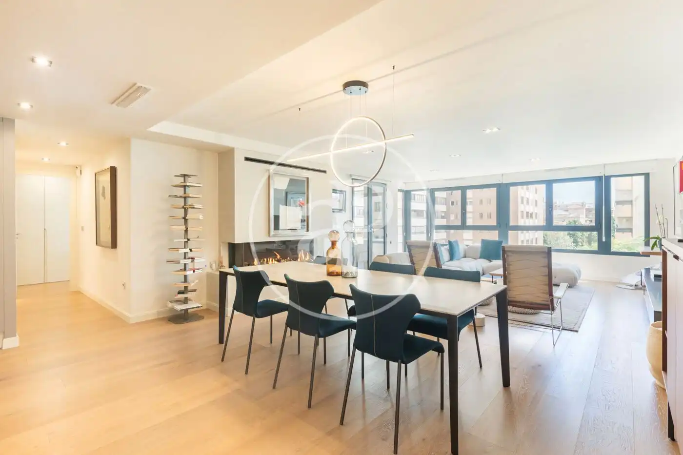 Dining room of Flat for sale in Valencia  with Air Conditioner, Heating and Terrace