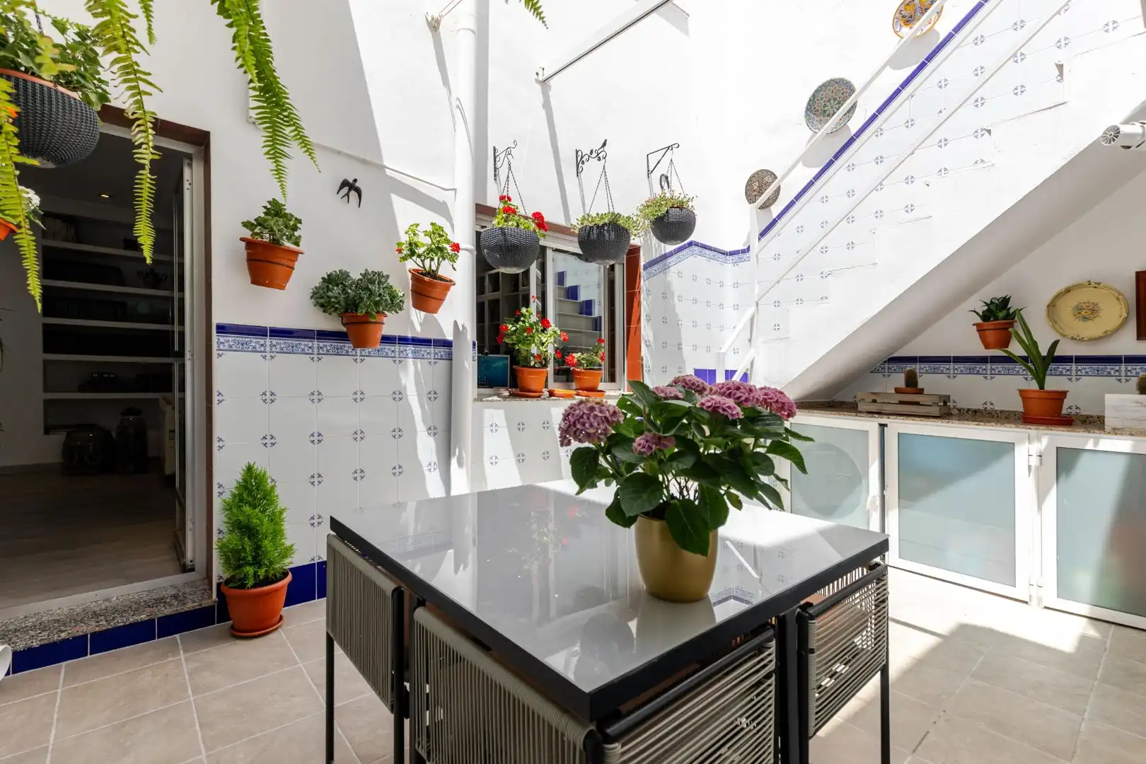 Terraza de Casa adosada en venta en Sagunto / Sagunt con Aire acondicionado, Calefacción y Terraza