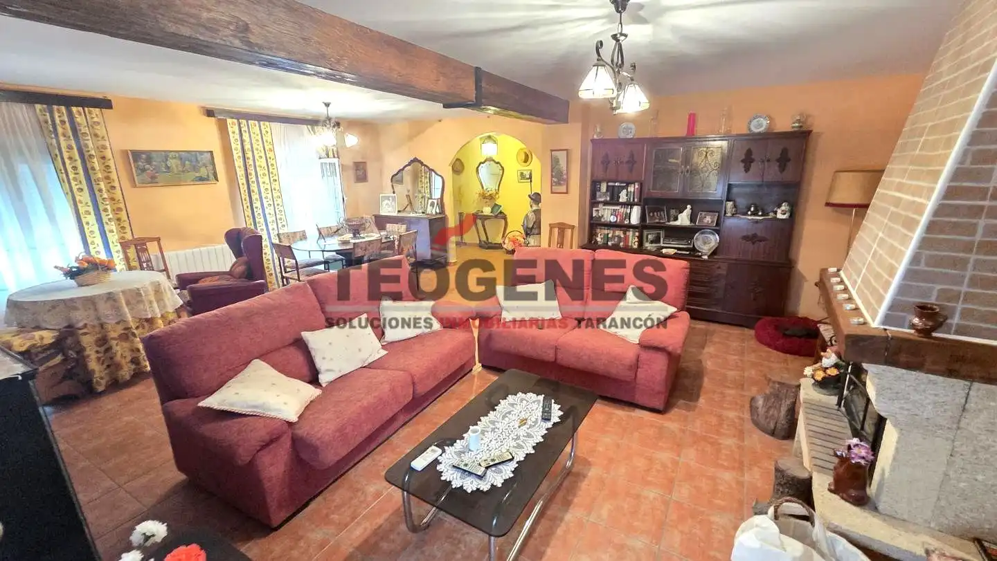 Sala d'estar de Casa o xalet en venda en Zarza de Tajo amb Aire condicionat i Calefacció