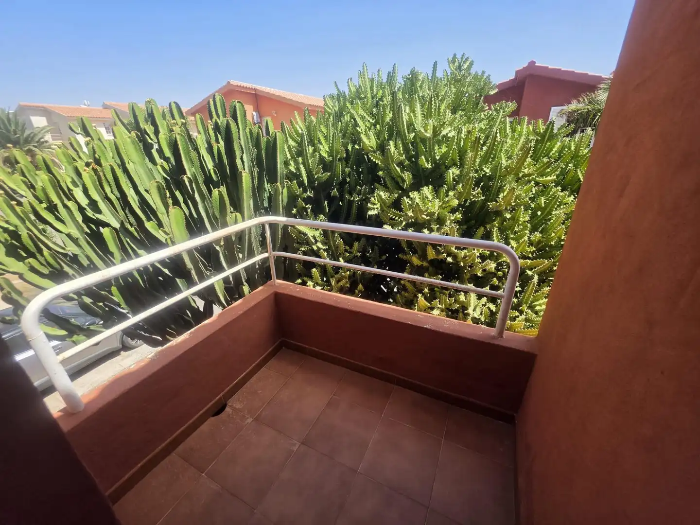 Terrassa de Casa o xalet en venda en La Oliva amb Jardí privat