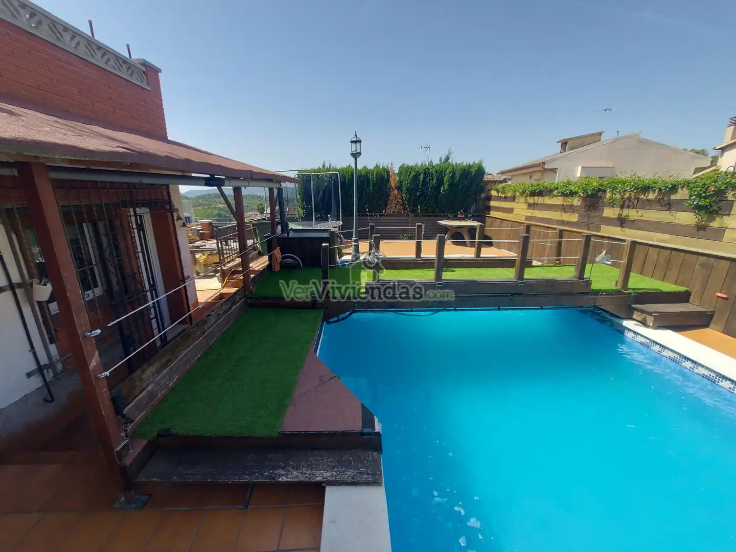 Piscina de Casa o xalet en venda en Castellbisbal amb Aire condicionat, Calefacció i Jardí privat