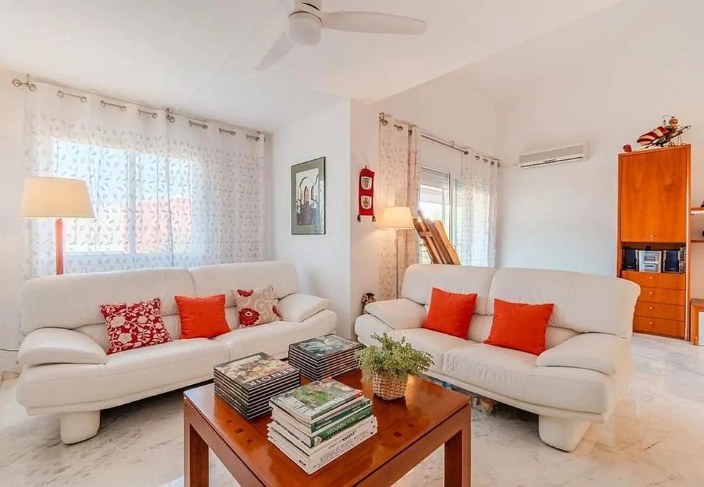 Living room of Flat for sale in Málaga Capital  with Terrace