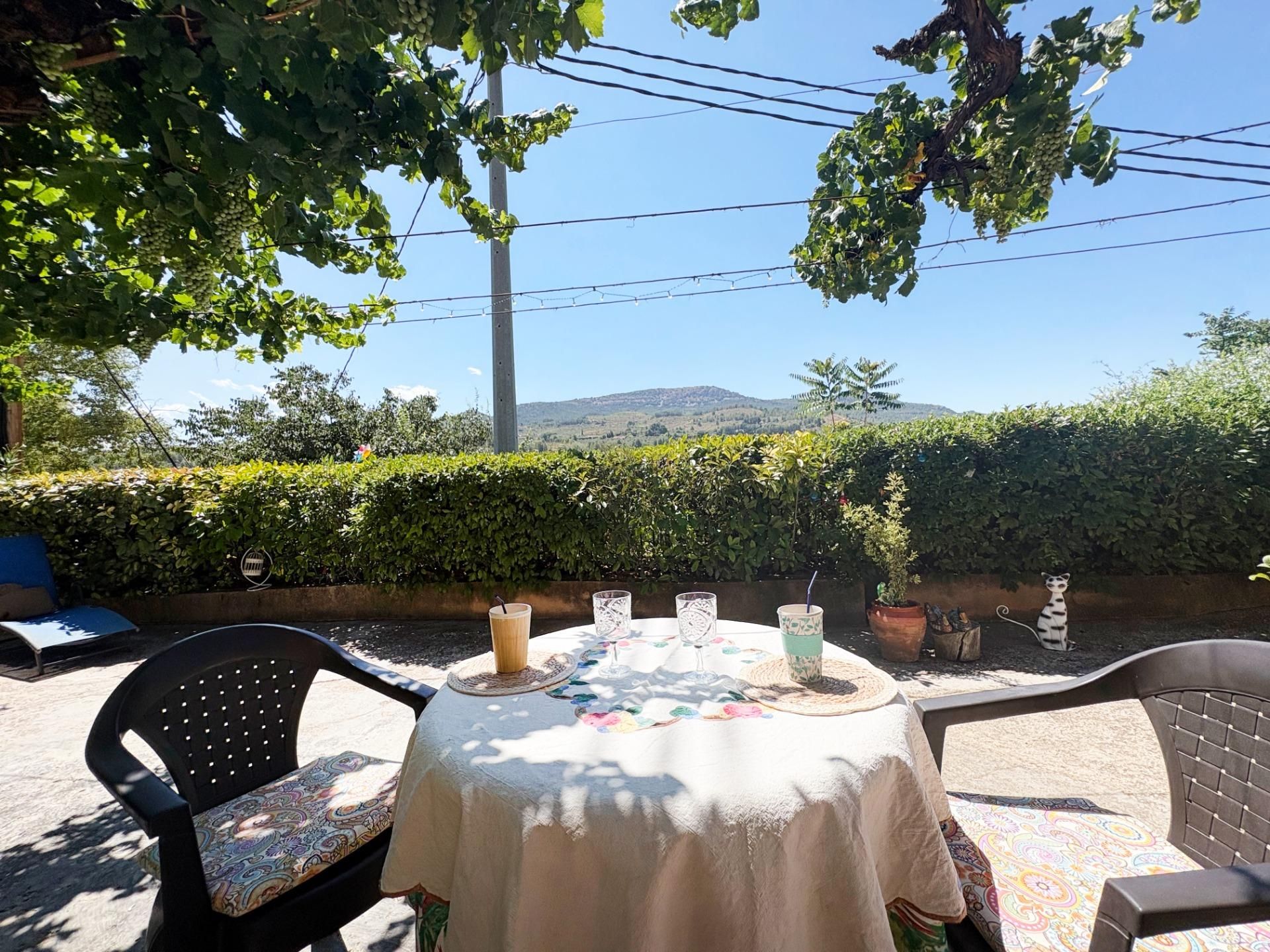 Garden of Single-family semi-detached for sale in Cocentaina  with Private garden, Terrace and Balcony