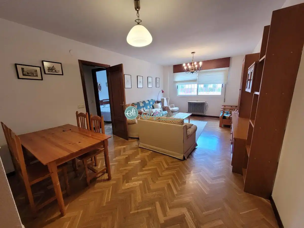 Living room of Apartments for sale in Segovia  with Heating, Parquet flooring and Terrace