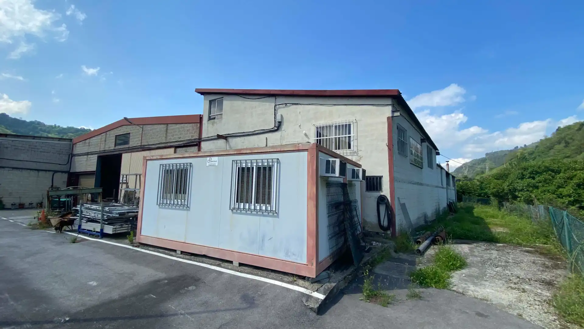 Exterior view of Industrial buildings for sale in Mieres (Asturias)  with Heating