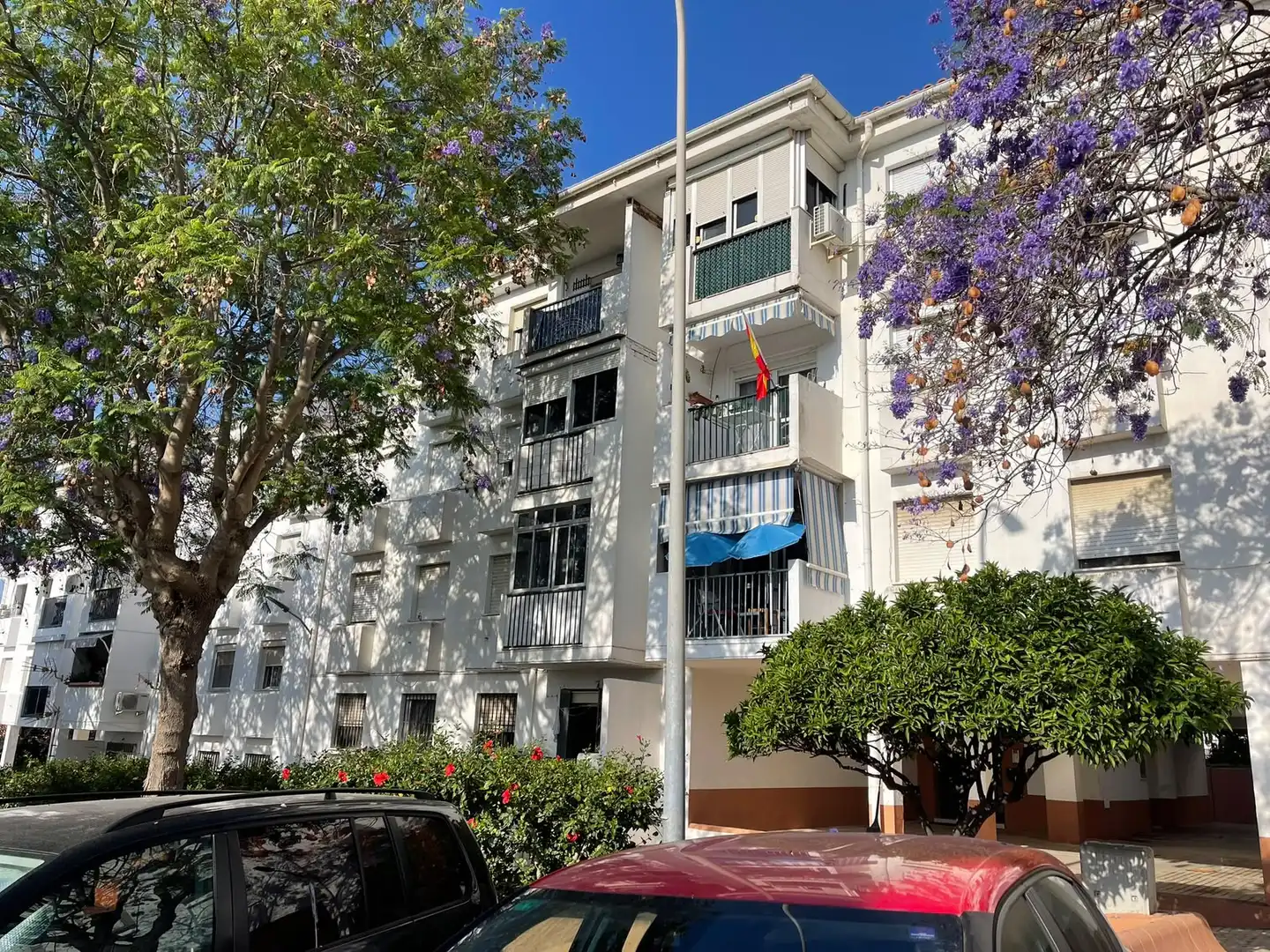 Exterior view of Apartments for sale in Estepona  with Air Conditioner and Terrace