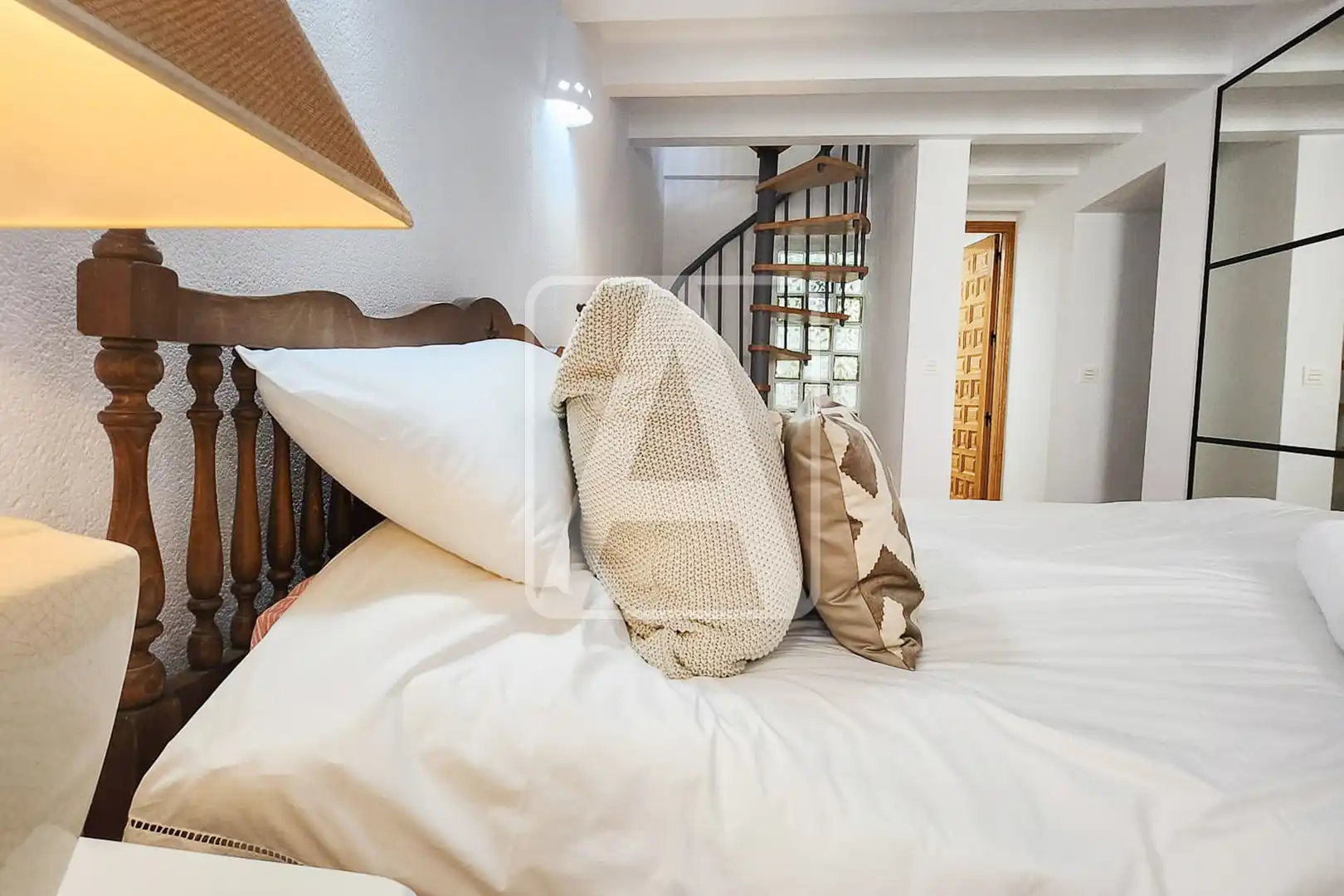 Dormitori de Casa adosada en venda en Benissa amb Aire condicionat, Calefacció i Jardí privat