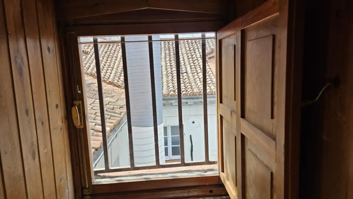 Terraza de Estudio de alquiler en Madrid con Aire acondicionado, Calefacción y Amueblado