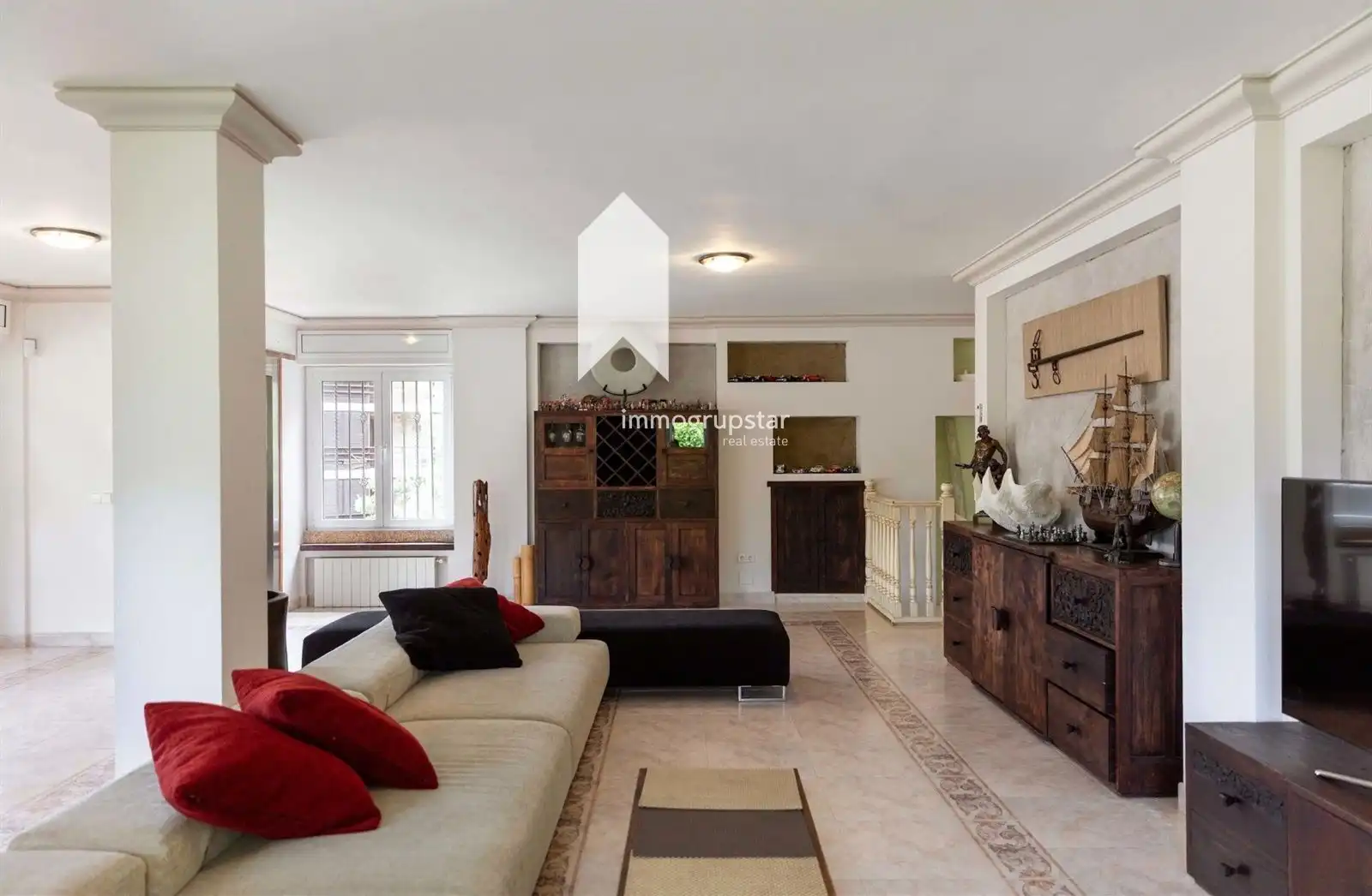 Living room of Houses for sale in Calonge i Sant Antoni  with Heating, Terrace and Swimming Pool