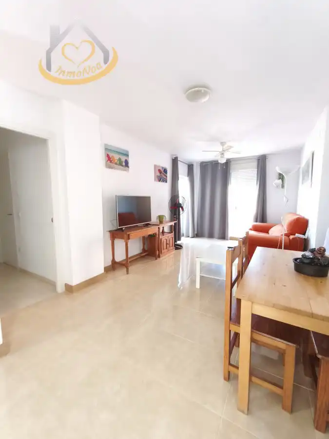Sala d'estar de Apartament en venda en La Antilla amb Terrassa i Moblat