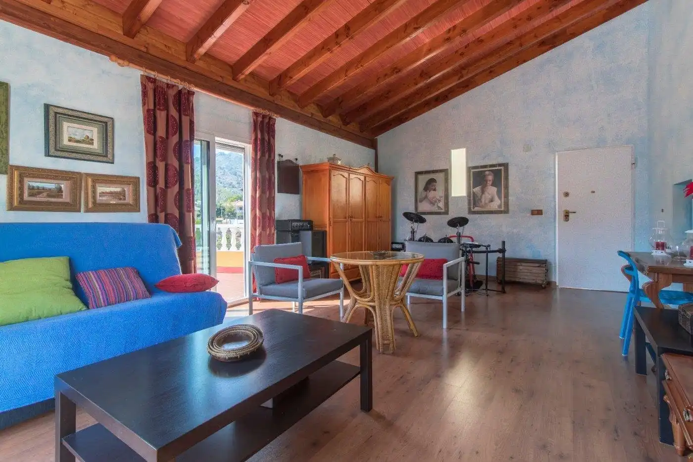 Sala d'estar de Casa o xalet en venda en Orihuela amb Calefacció, Jardí privat i Terrassa
