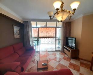 Living room of Flat to rent in Málaga Capital  with Air Conditioner, Terrace and Furnished