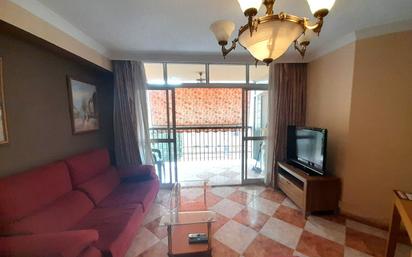 Living room of Flat to rent in Málaga Capital  with Air Conditioner, Terrace and Furnished