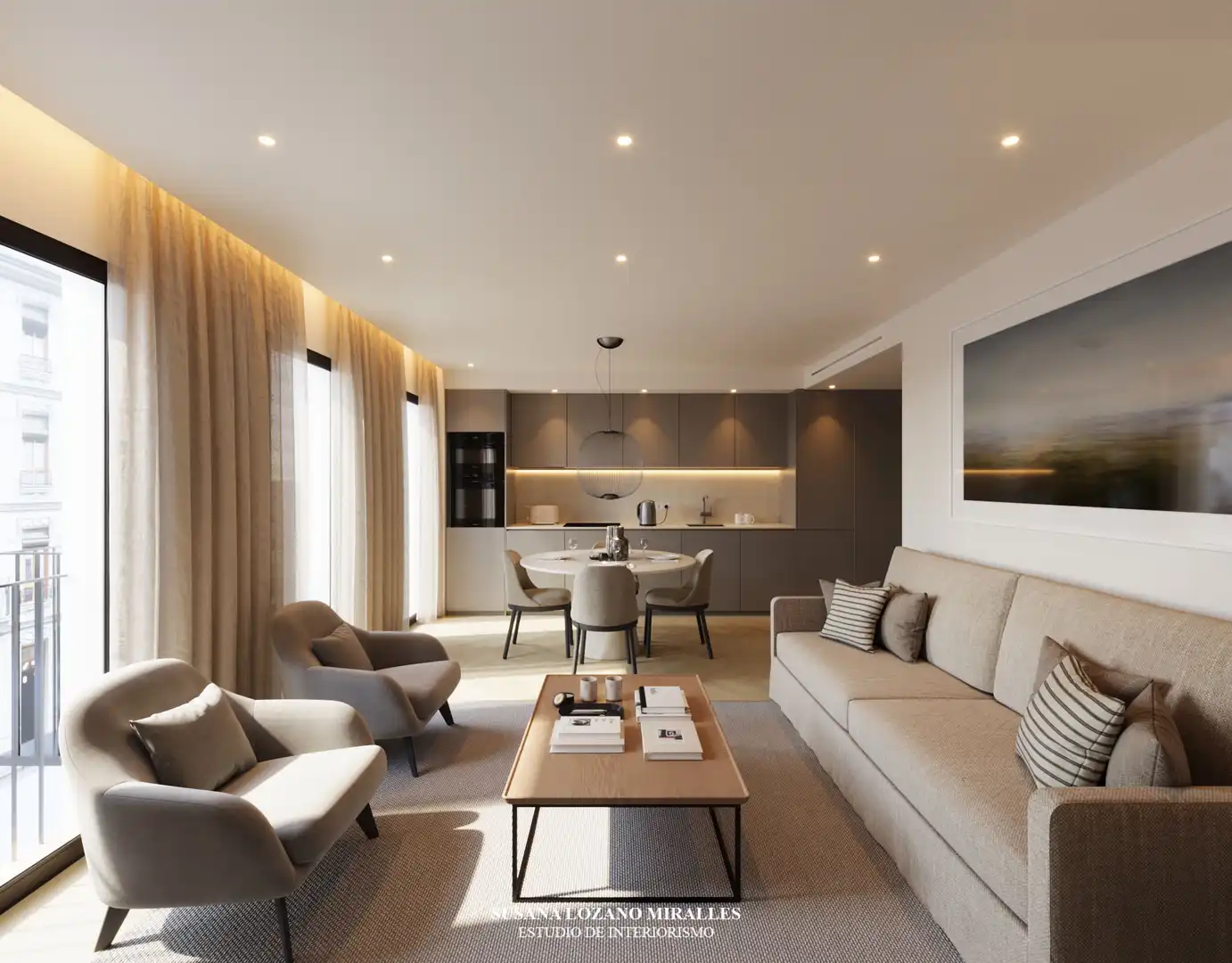 Wohnzimmer von Wohnung zum Verkauf in Valencia mit Klimaanlage, Heizung und Parkett