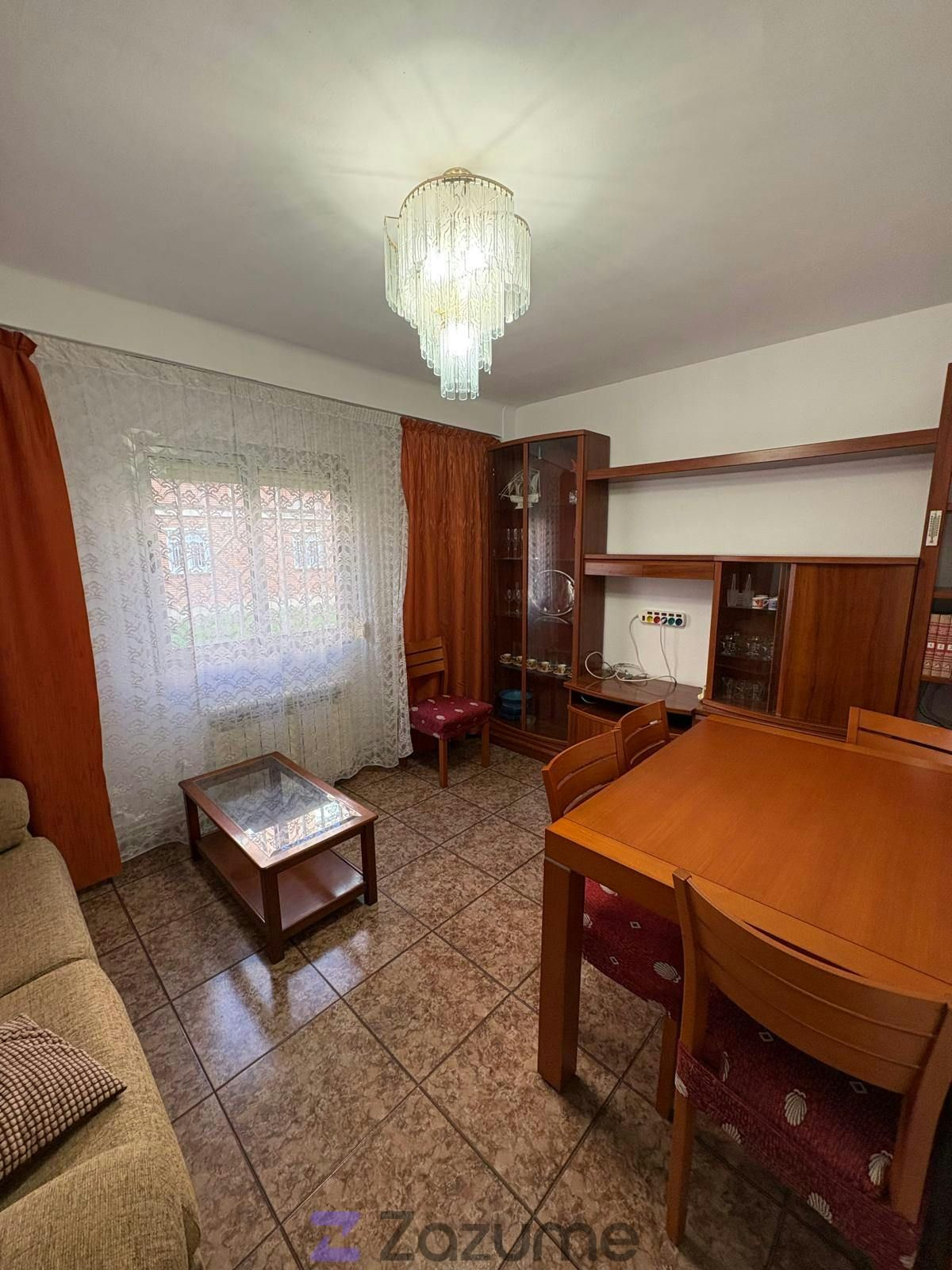 Living room of Flat to rent in  Zaragoza Capital  with Air Conditioner, Heating and Furnished