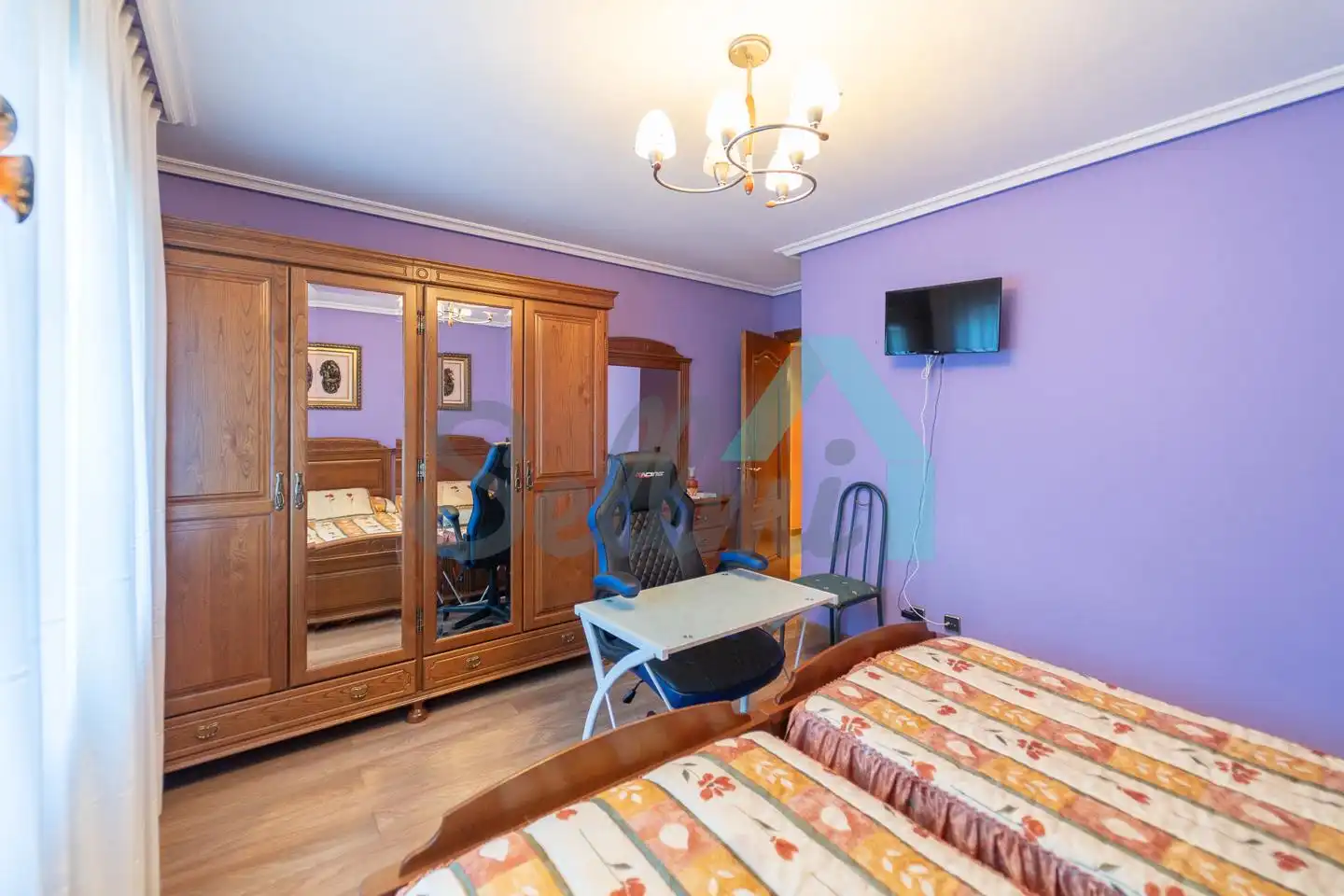 Bedroom of Houses for sale in Morcín  with Heating, Private garden and Terrace