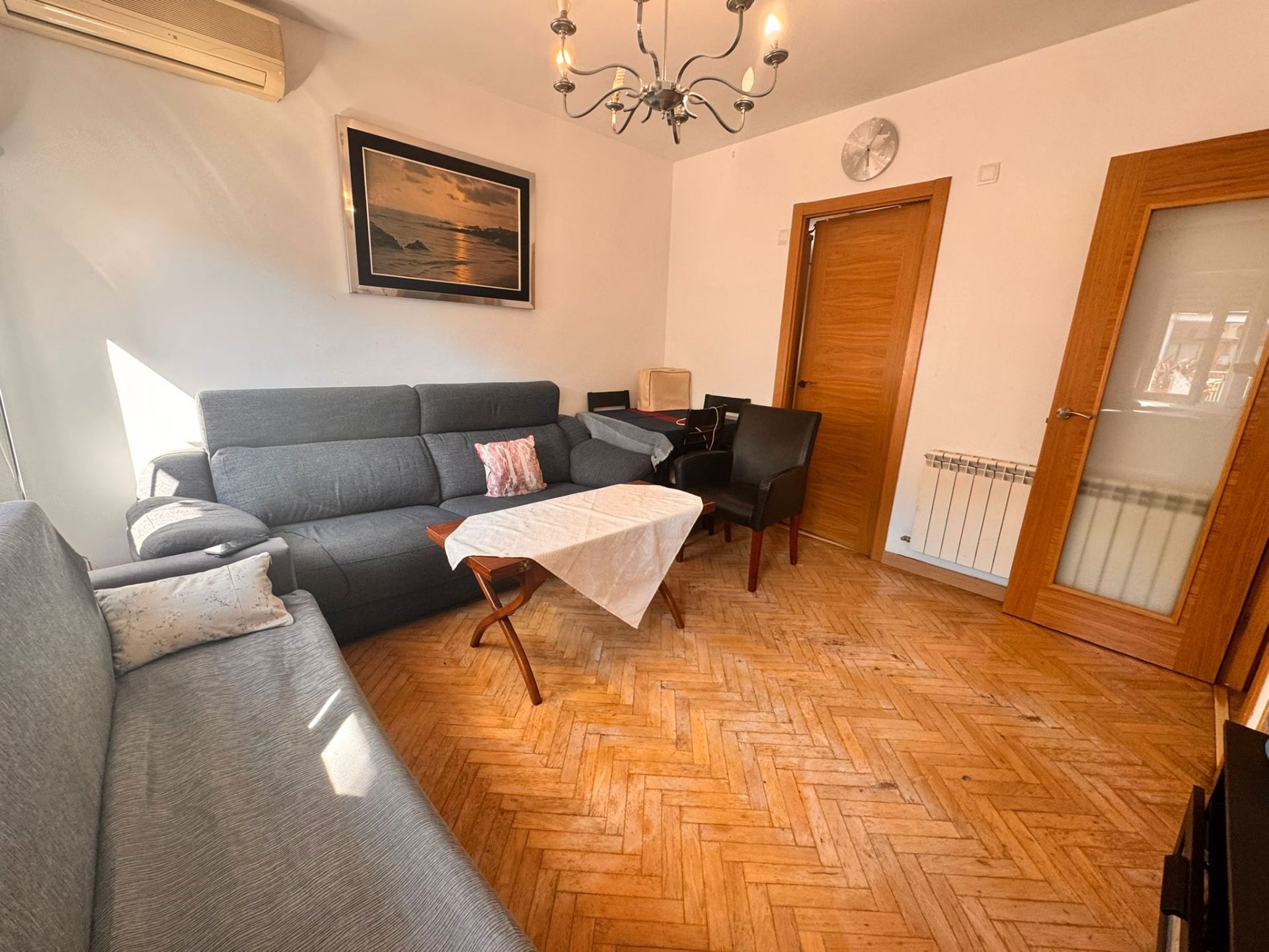 Sala de estar de Piso en venta en Alcobendas con Aire acondicionado, Calefacción y Terraza