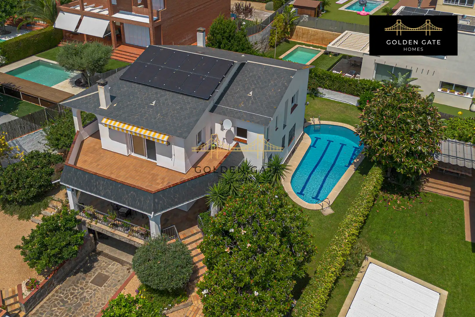 Jardí de Casa o xalet en venda en El Masnou amb Aire condicionat, Calefacció i Jardí privat