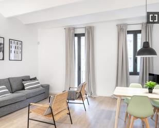 Living room of Flat to rent in L'Hospitalet de Llobregat  with Air Conditioner, Heating and Furnished
