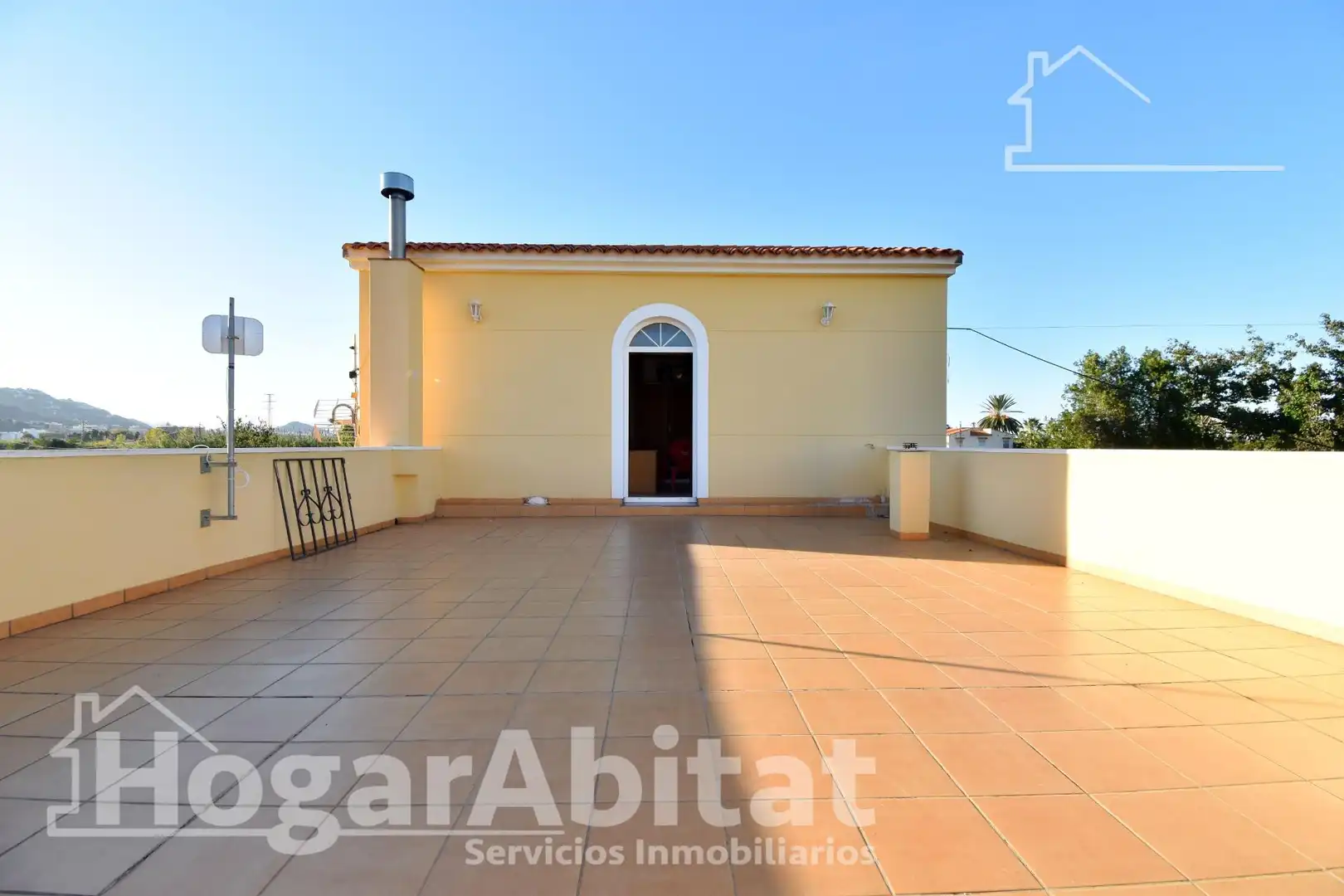 Terraza de Casa o chalet en venta en Oliva con Aire acondicionado, Jardín privado y Terraza