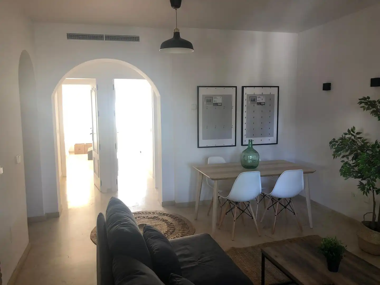 Esszimmer von Wohnung zum Verkauf in Marbella mit Klimaanlage, Terrasse und Möbliert