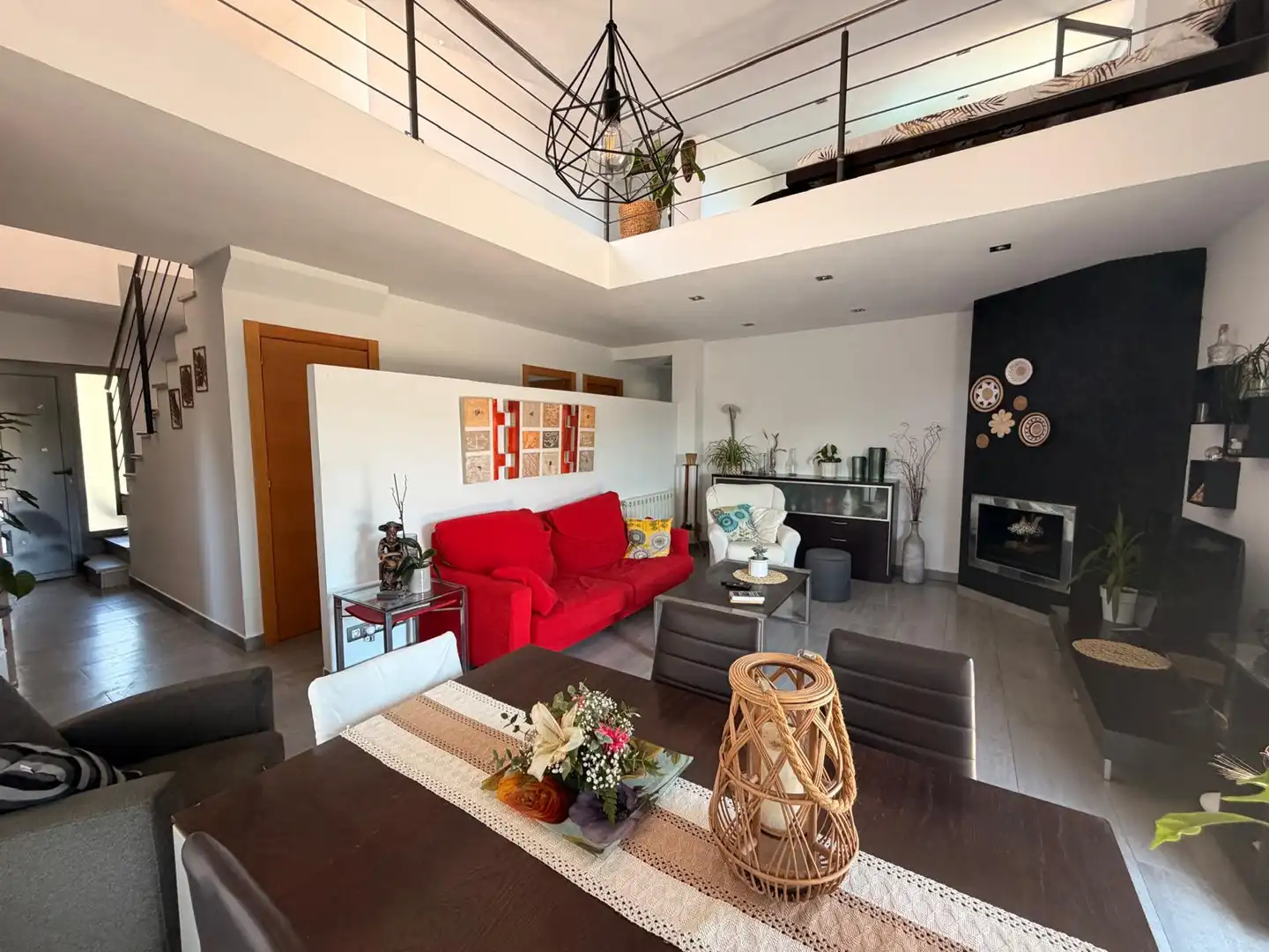 Sala d'estar de Casa o xalet en venda en Sils amb Aire condicionat, Terrassa i Forn