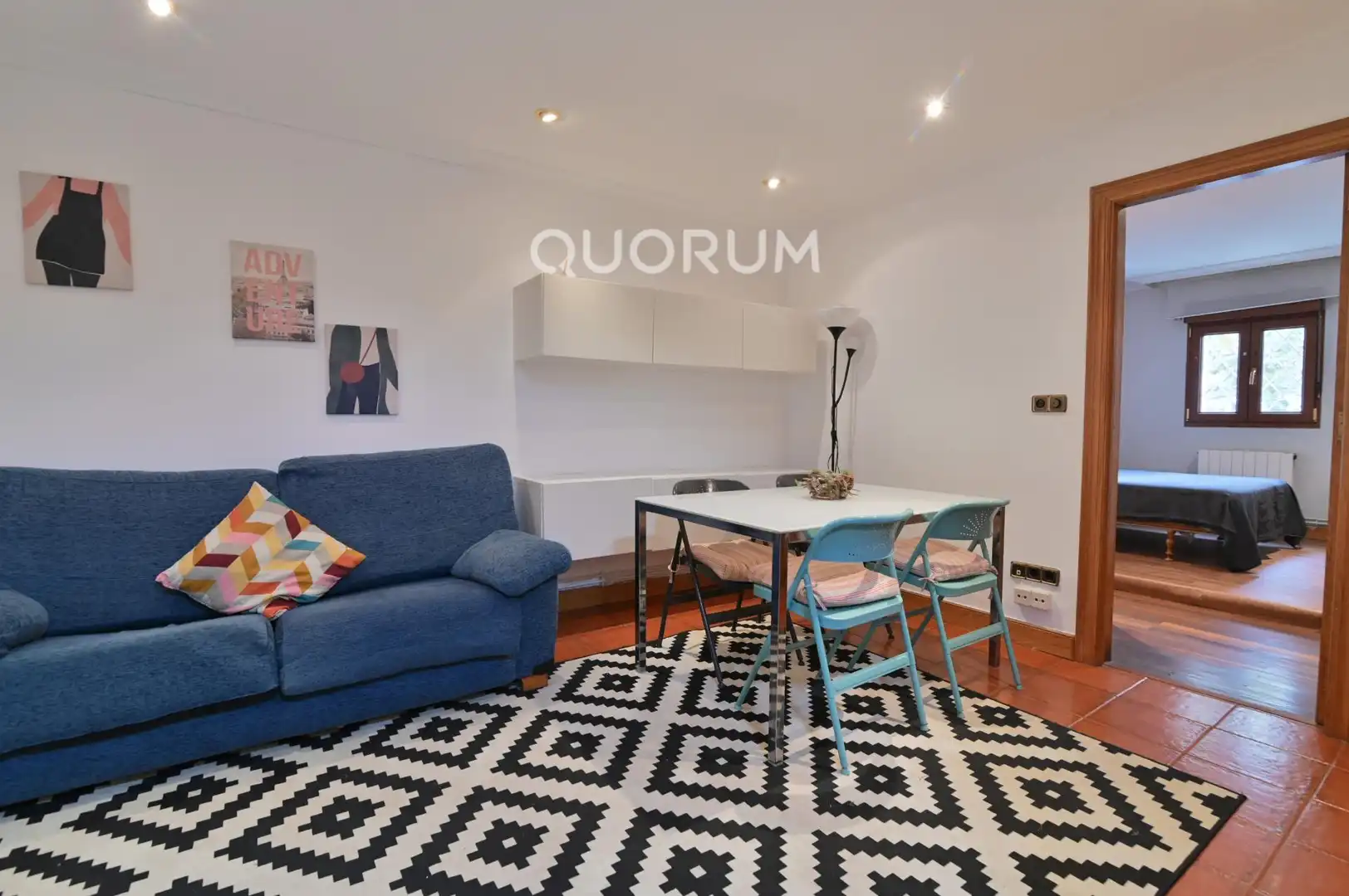 Sala de estar de Piso en venta en Begoña - Santutxu