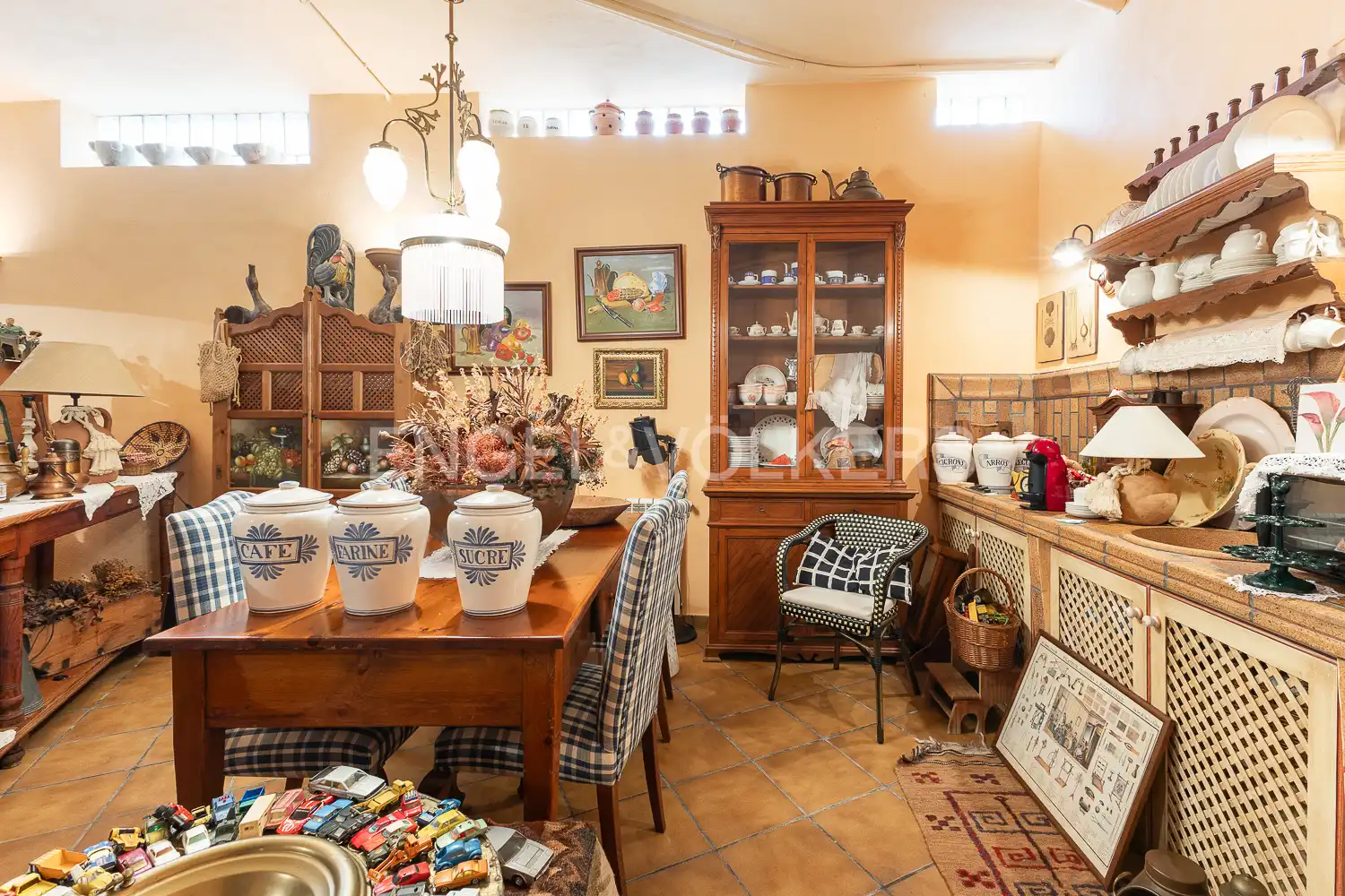 Cocina de Casa adosada en venta en Viver con Calefacción, Terraza y Amueblado