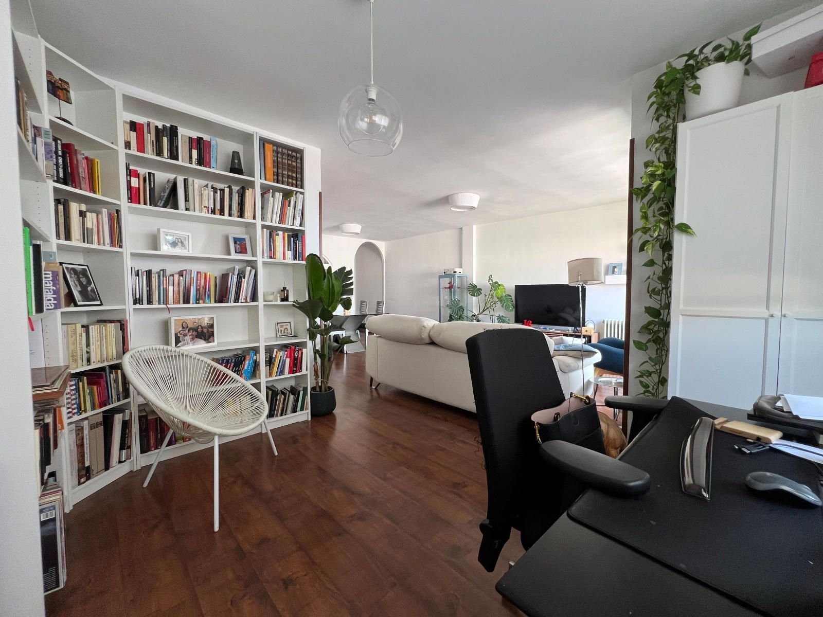 Living room of Flat for sale in  Madrid Capital  with Air Conditioner and Terrace